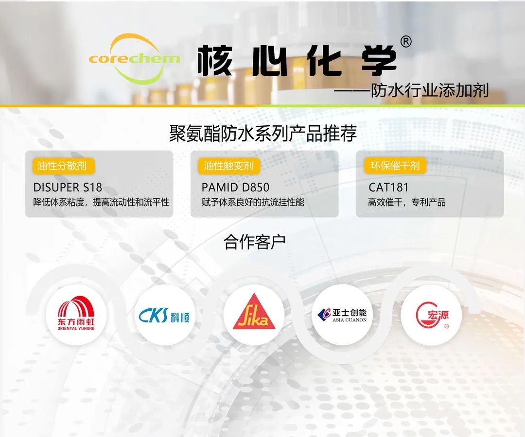 Corechem 核心化学与您相约南京·第三届中国防水展